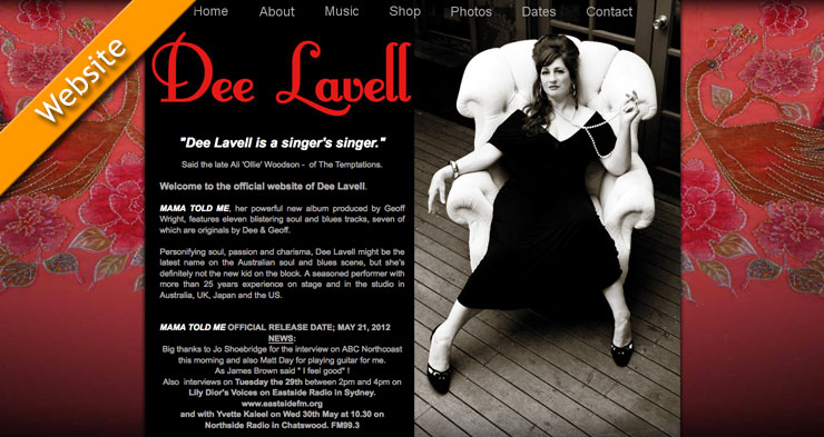 Dee Lavell Website