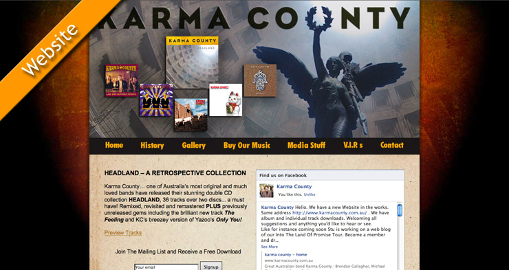 Karma County Website